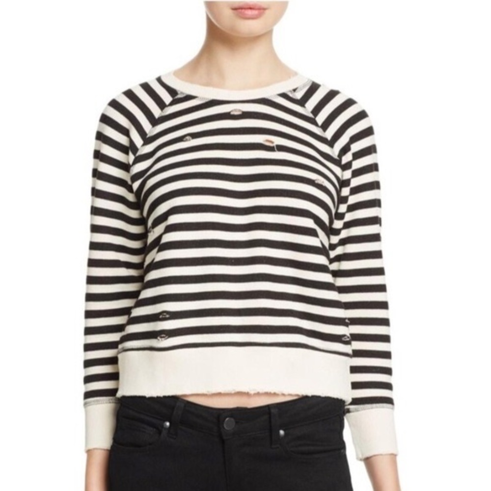 n.Philanthropy striped sweater